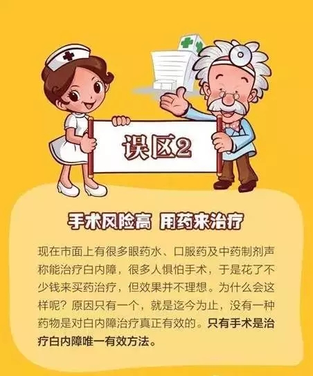 你對(duì)白內(nèi)障的誤解有多深？